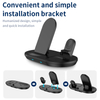 5-in-1 Wireless Charging Stand with Four Wireless Charging Features with Small Night Lights